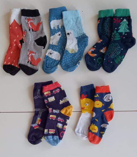 27 - 30 dedoles ponožky, 27