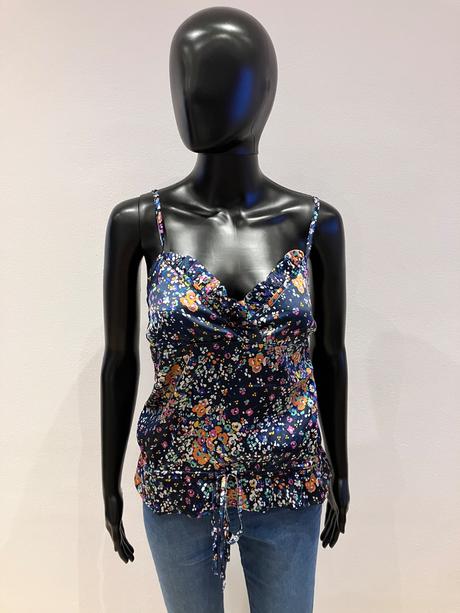 Dámska kvetovaná blúzka, m