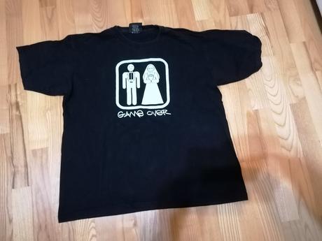 Pánske tričko "game over", xxl