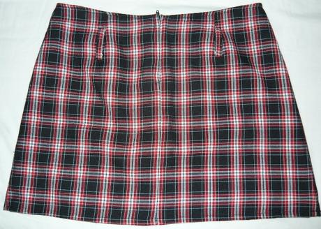 Károvaná sukienka, h&m,164