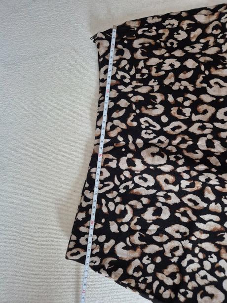 Sukňa s leopardím vzorom, h&m,s