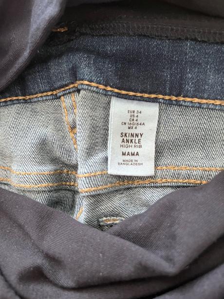 Tehotenské nohavice h&m, h&m,xs