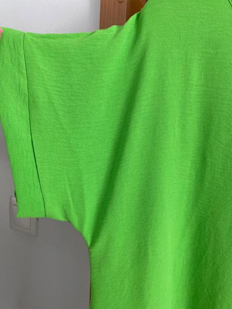 Zelené šaty s vreckami uni, 