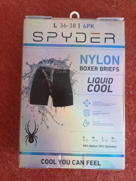 Spyder pánske boxerky 4 ks veľkosť l, l