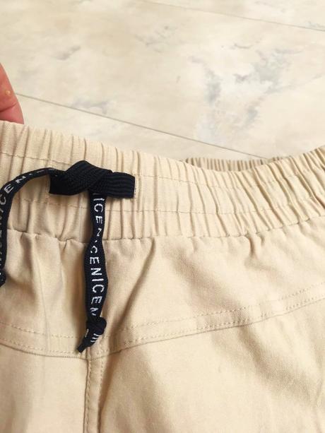 Nohavice s vysokým pásom, l