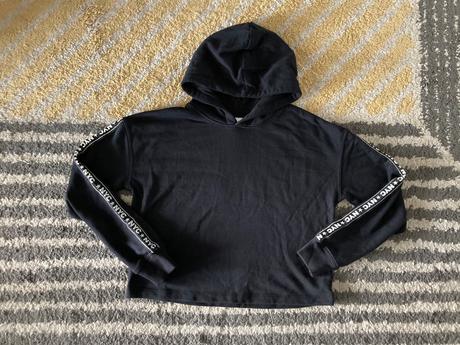 Zateplená crop mikinka 146/152, c&a,146