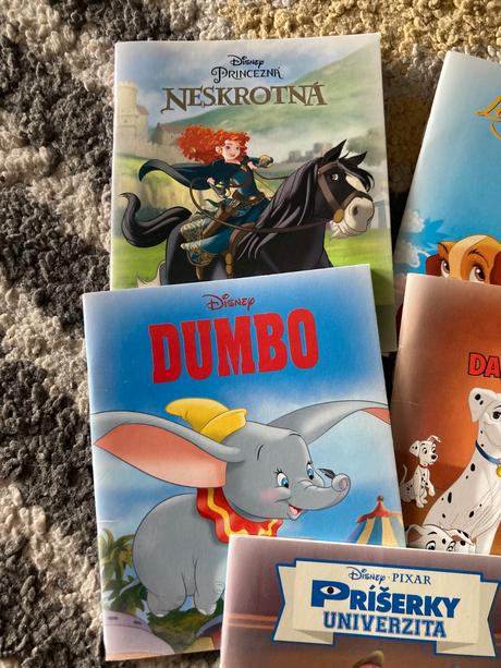Disney mini knižky 5ks, 