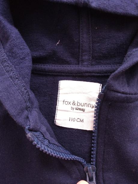 Mikina s kapucňou, fox & bunny,104