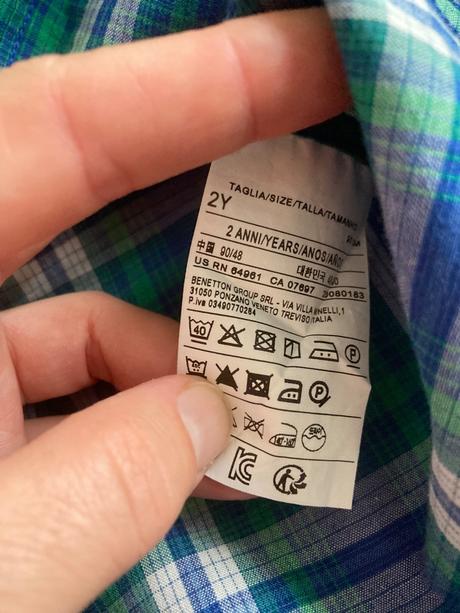 Košeľa benetton, benetton,92