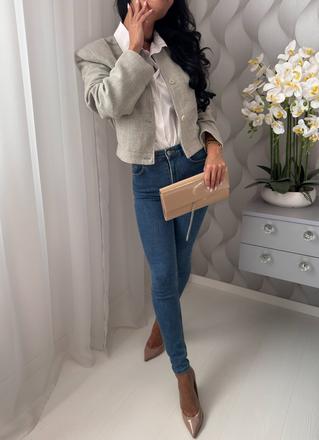 H&m - bunda s rybinovým vzorom, h&m,m