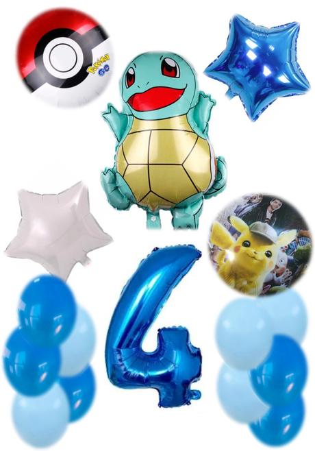 Balóny pokémon - až 16 kusov,