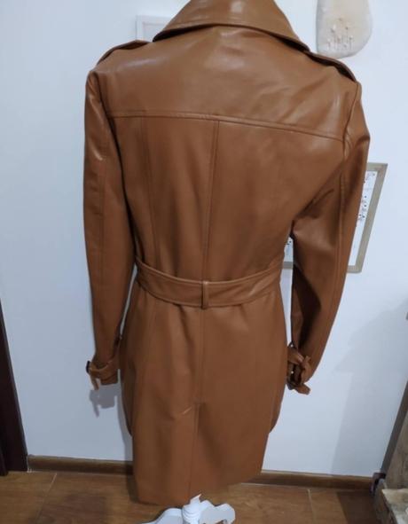 Koženkový kabátik, orsay,38