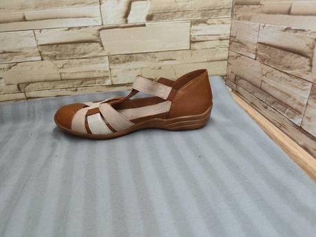 Rieker - remonte 41- dámske kožené sandále, rieker,41