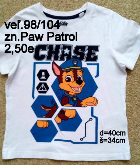 Chlapčenské tričko veĺ.98/104, 98