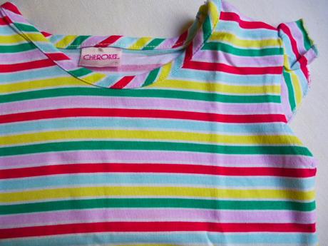 Pásikavé tričko, cherokee,80