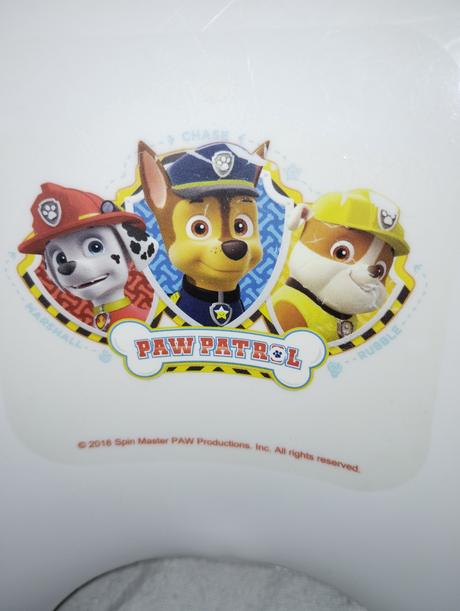 Redukcia na wc paw patrol, 