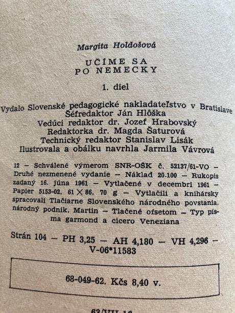 Učíme sa po nemecky 1. diel (1962), 