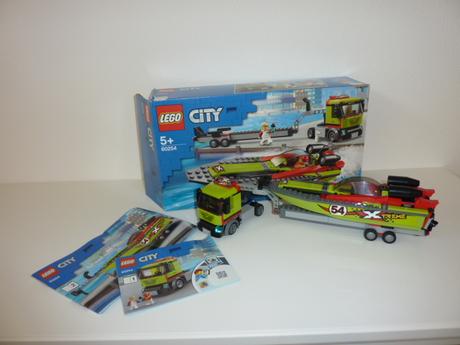 Lego city preprava pretekárskeho člnu,