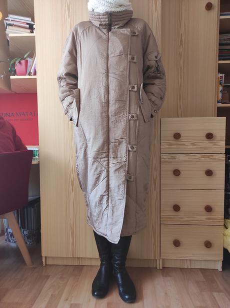 Oversize dlhý kabát zn. royce, veľ. m, m