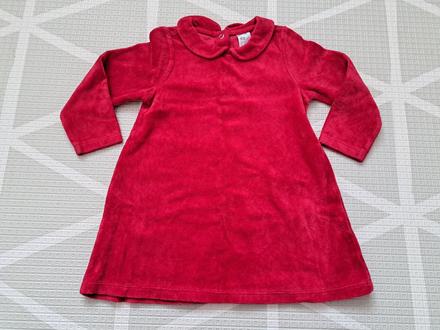 Červené šaty, h&m,86