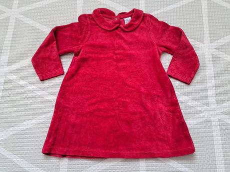 Červené šaty, h&m,86