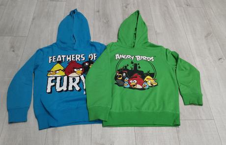 Mikiny angry birds dvojičky 122 128, 122