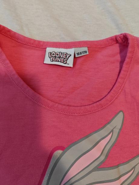 Tricko s dlhym rukavom so zajkom, 164