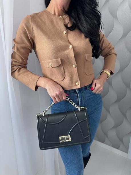 H&m - sveter s vreckami, h&m,xs