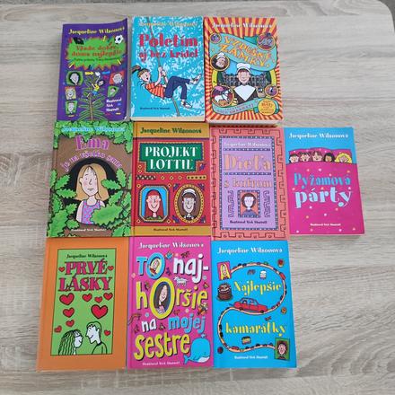 Knihy mix jacqueline wilsonová,
