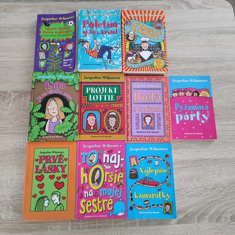 Knihy mix jacqueline wilsonová,