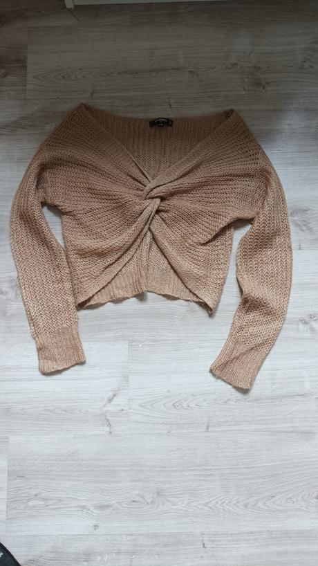 Letný sveter dierkovany, s