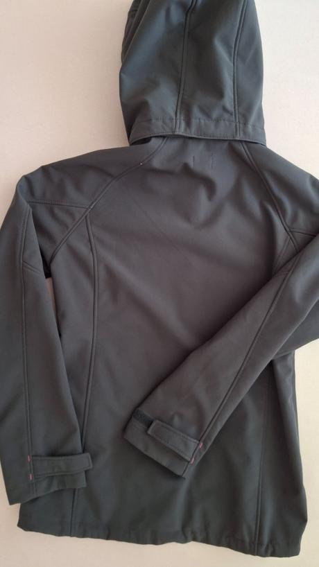 Dievčenská šedá softshellová bunda, h&m., h&m,170