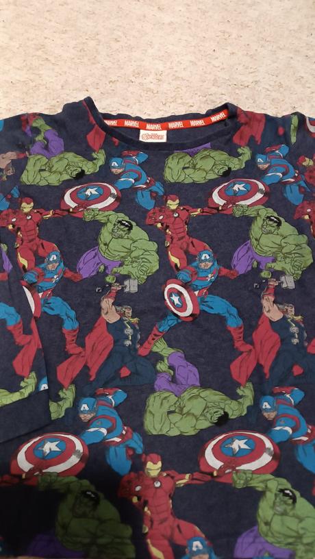 Pyžamo avengers, marvel,140