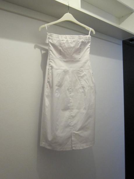 Biele saty bez rukavu, 36