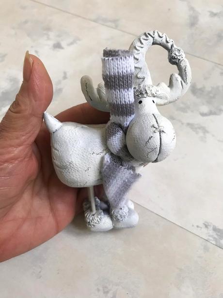 Dekorácia - vianočný sobík,