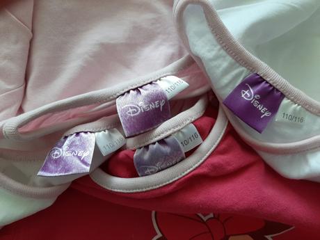 4x tričko, 2x nohavice spolu len 12eur na 4-6r., disney,116