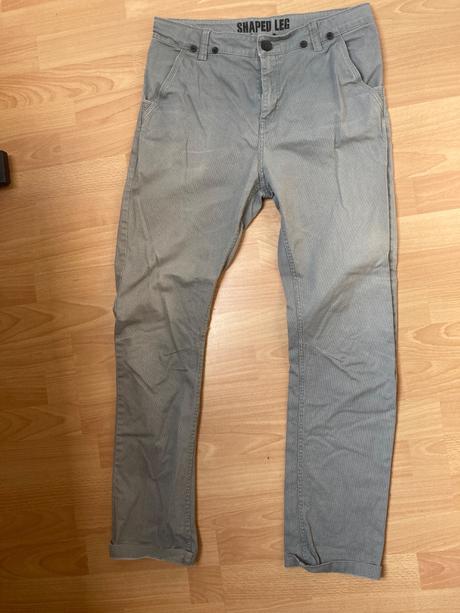 Bavlnene nohavice v 170, h&m,170