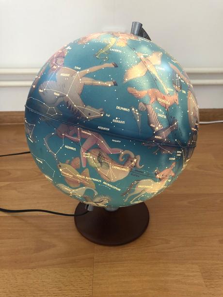 Globus svietiaci so súhvezdiami, 