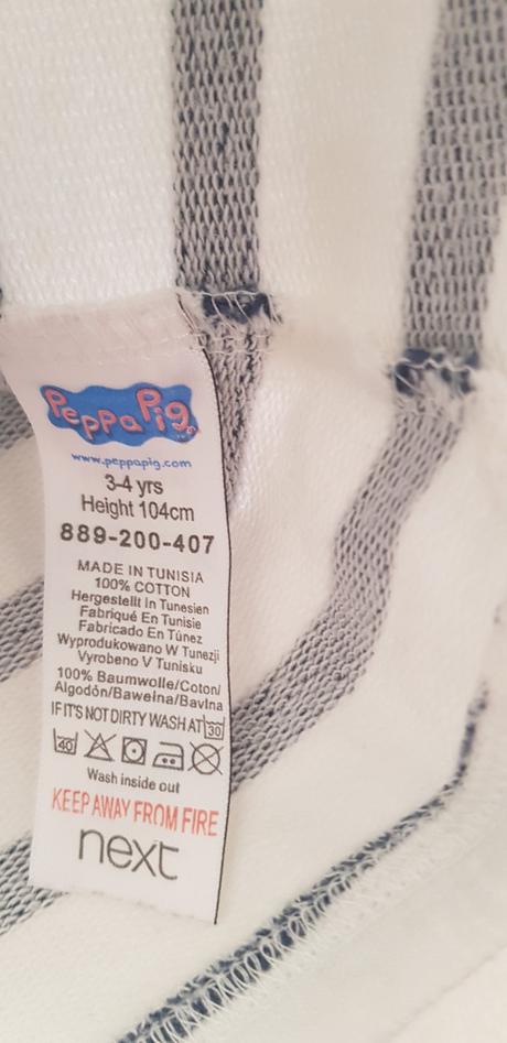 Šaty peppa pig, next,104