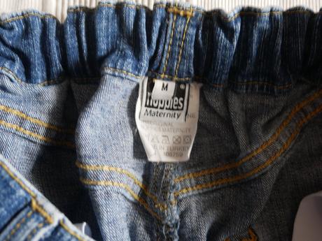 Tehotenska riflová sukňa, m