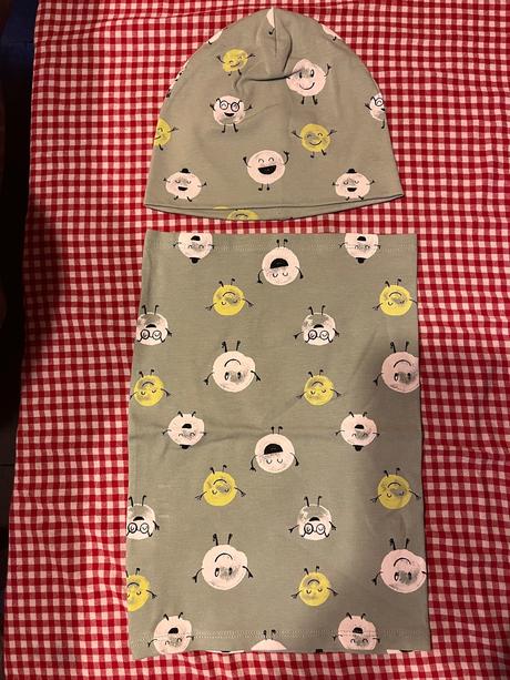 Ciapka a nakrcnik hm, h&m,80