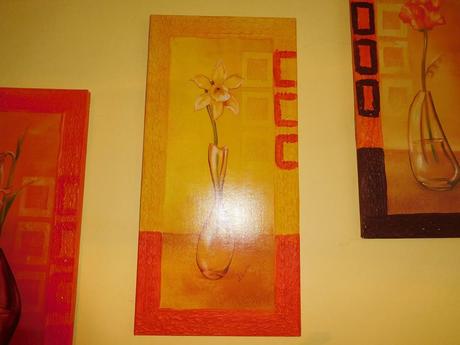 Obrazy do oranžova,, 