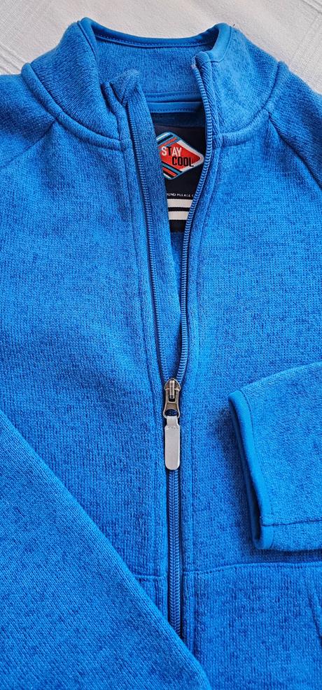 Mikina z pleteného flísu, tchibo,152