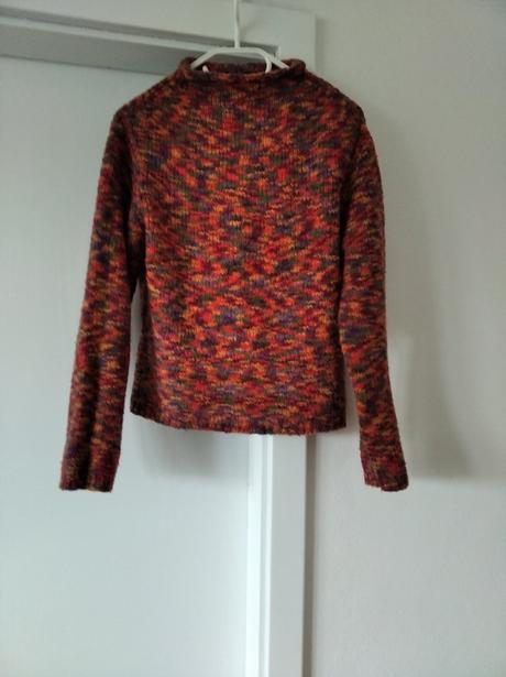 Farebný pulóver, s