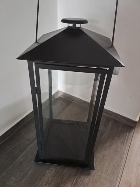 Lampáš + veľká sviečka na baterky, 