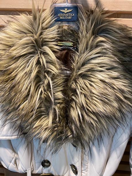 Kabát s kožušinkou, s