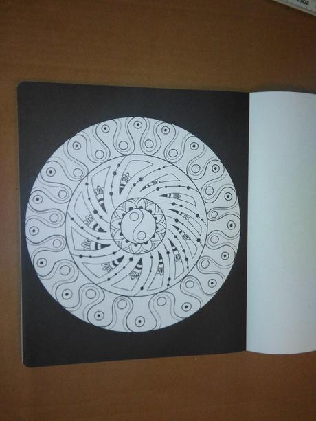 Nature / mandala colouring pad, 