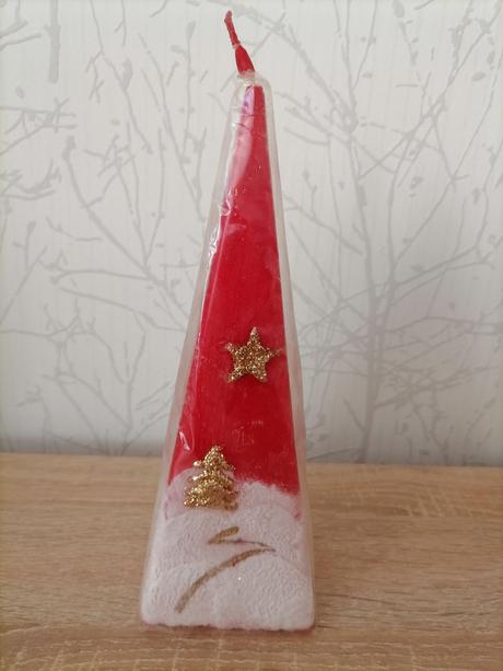 Vianočná sviečka pyramída,