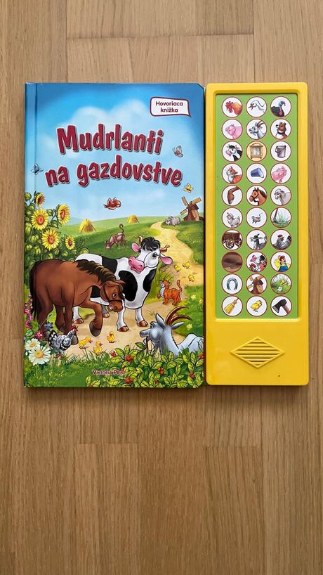 Mudrlanti na gazdovstve - zvuková knižka, 