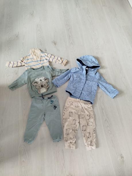 Komplet zvieratkový na jeseň 86/92, 86